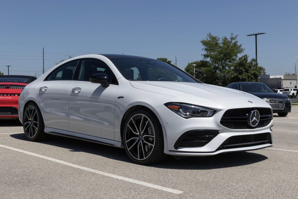 Indianapolis,-,August,16,,2023:,Mercedes,Benz,Amg,Cla,35